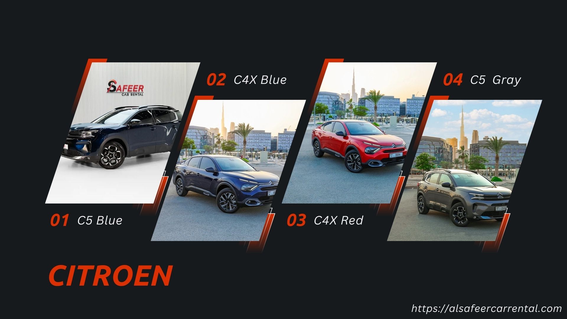 Rent Citroën in Dubai