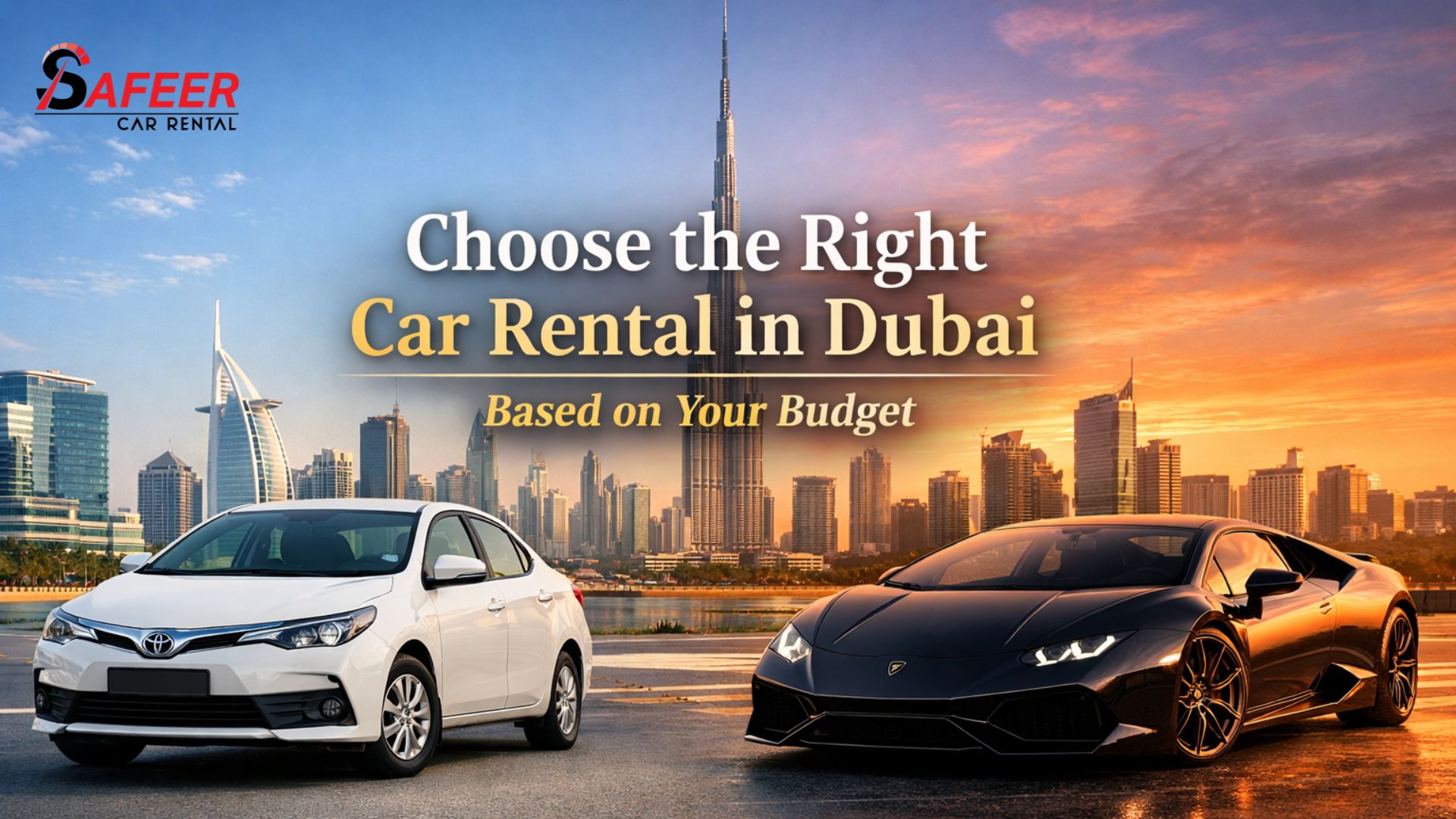 How to Choose the Right Car Rental in Dubai Based on Your Budget